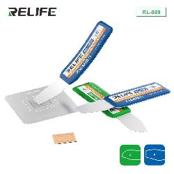RELIFE RL-089 Multi-slope Non-magnetic Tin Scraper Set for Motherboard/CPU/IC